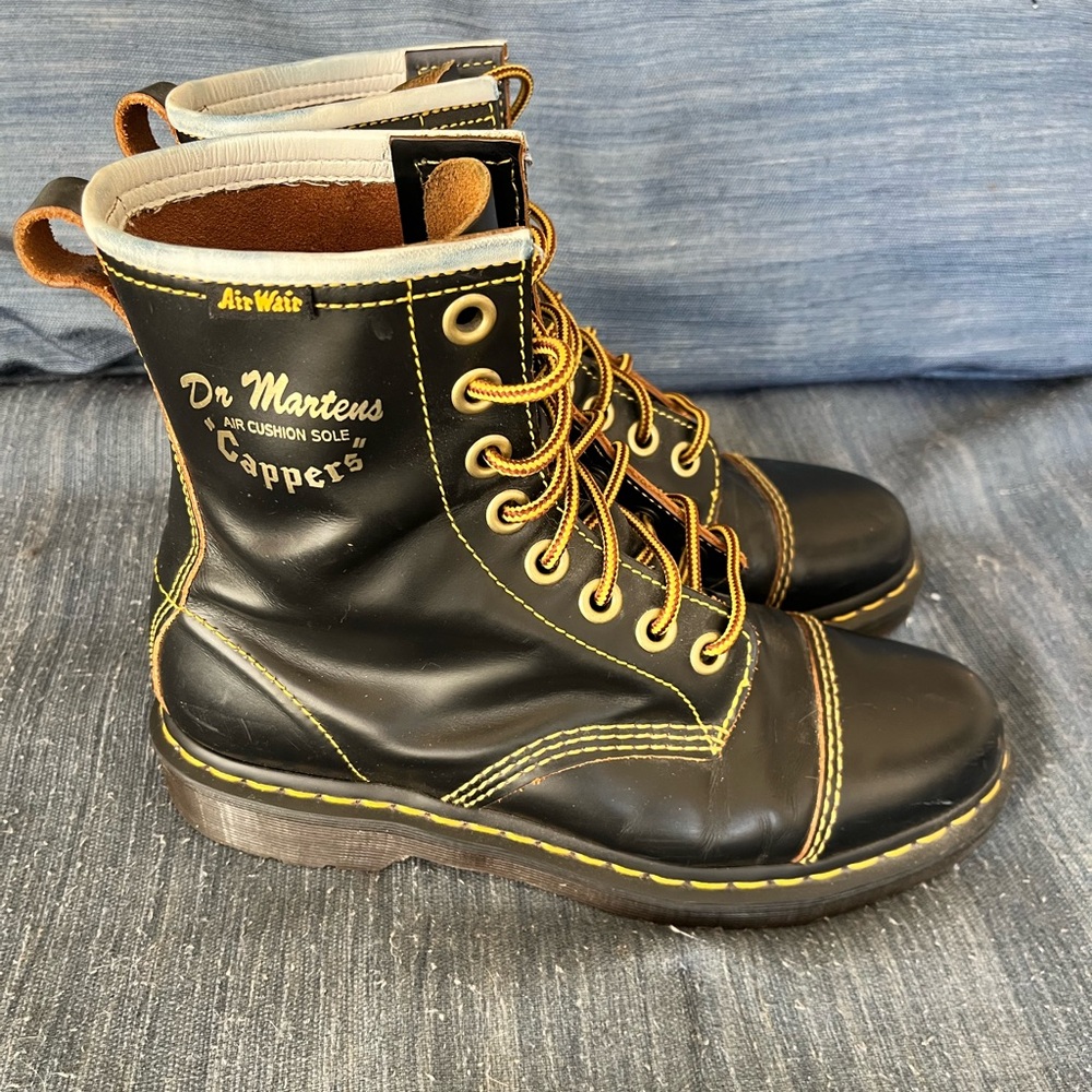 Dr Marten “Capper” combat real leather size 9